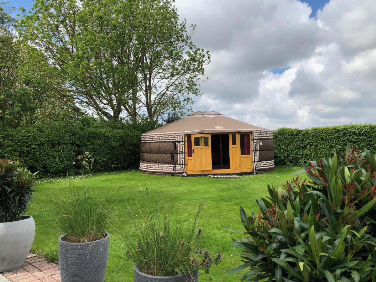 Overnachten In Een Luxe Yurt! Zonnemaire Extérieur photo