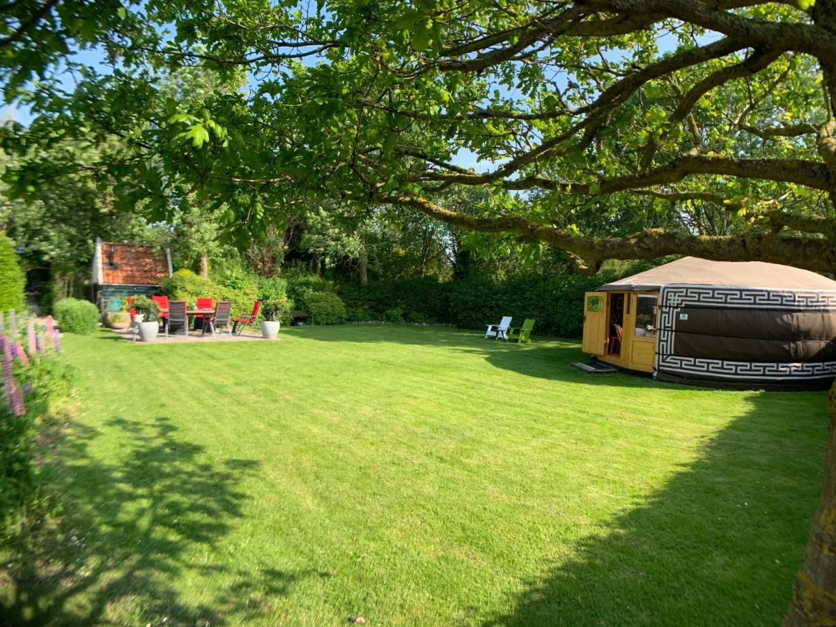 Overnachten In Een Luxe Yurt! Zonnemaire Extérieur photo